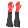 Fishing Gloves 64cm Long Fishing Gloves, Waterproof, Oil Resistant, Anti Slip, and Wear-Resistant Industrial Gloves (Color : Orange, Size : 10pcs) view 1