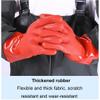 Fishing Gloves 64cm Long Fishing Gloves, Waterproof, Oil Resistant, Anti Slip, and Wear-Resistant Industrial Gloves (Color : Orange, Size : 10pcs) view 3