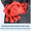 Fishing Gloves 64cm Long Fishing Gloves, Waterproof, Oil Resistant, Anti Slip, and Wear-Resistant Industrial Gloves (Color : Orange, Size : 10pcs) view 4