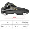 Professional Carbon Fiber Inline Speed Skates Adult for Women and Mens, Outdoor Fitness Skating Dual Hardness Wheels 4X110 Wheels Single Row Racing Skates Blue/Black (US13(EU46), Black) view 3