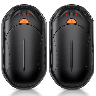 AI Hand Warmers Rechargeable 2 Pack, 20Hrs Long Safe Heat, AI Smart Chips Electric Hand Warmers, Portable Pocket Heater, Gifts for Christmas, Outdoor, Golf, Hunting, Camping Accessories