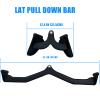 BLUSLM LAT Pulldown Attachments, LAT Bar Cable Machine Attachment,T-bar V-bar, LAT Pull Down Bars, Back Tricep Bar Strength Training Handle for Home Gym Fitness (Style 02) view 2