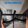 BLUSLM LAT Pulldown Attachments, LAT Bar Cable Machine Attachment,T-bar V-bar, LAT Pull Down Bars, Back Tricep Bar Strength Training Handle for Home Gym Fitness (Style 02) view 4