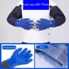 Fishing Gloves 70cm Long Lace Up Fishing Gloves, Used for Fishing/Aquatic Processing/catching Crabs, Waterproof, Anti Slip, and Wear-Resistant (Color : 2pcs) view 2