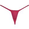 Botmois Men's Modal String Thong Underwear Contour Pouch Bikini Tangas Underpants Tiny Waist T-back Sexy Male Mini lingeries 3-Pack(Pink) L view 2