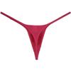 Botmois Men's Modal String Thong Underwear Contour Pouch Bikini Tangas Underpants Tiny Waist T-back Sexy Male Mini lingeries 3-Pack(Pink) L view 4