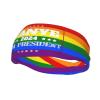 Vuquis Kanye 2024 For President Headbands Sports Non-Slip Tennis Workout Sweat Bands For Women Men view 1
