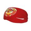 Vuquis Flag Of The Soviet Union Headbands Sports Non-Slip Tennis Workout Sweat Bands For Women Men view 1