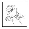 Allard Vission Wrist Laced 8" (Small 5.75"-6.25", Right) view 2