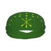 Vuquis Circassian Flag Headbands Sports Non-Slip Tennis Workout Sweat Bands For Women Men view 2