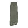 Yizelli 3 Pairs Cotton Toe Socks for Men Five Finger Athletic Mid Crew Socks for Spring Summer (Army Green) view 1