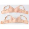 Thin Bra With Pocket Mastectomy Bras Post Surgery Bralette Lace Lingerie Middle Elderly Women Wireless Daily Brassiere Top (Color : Pink, Size : 90/40B) view 4