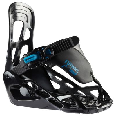 HEAD P Kid Junior Snowboard Binding - Comfortable Ergonomic Secure Fit Youth Kid Snowboard Binding, Black, X-Small (15.5-20.5)