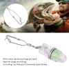 HERCHR Deep Drop LED Fishing Light Underwater Fish Attracting Lures Lamp with Longline Clip with Metal Reinforced Large Pin Fishing Flashers (Green) view 2