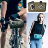 ULAC NEO PORTER COURSIER SPRINT Bicycle Handlebar Bag, Front Feed Bag for Road Bike, Mountain Bike, Cycling Travel (Moss, 1.5L) view 3