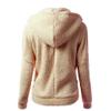 Women's Fuzzy Fleece Jackets Zip Up Hoodies Lapel Open Front Cardigan Coat Faux Fur Warm 2023 Winter Outwear Jackets view 4