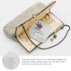 Birth Month Flower Jewelry Box, Personalized Travel Jewelry Case, Custom Bridesmaid Jewelry Box with Birth Flower, Bridal Shower Gift, Bridesmaid Gift, Bridesmaid Proposal Gift, Birthday Gift view 3