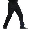 2023 Cargo Pants for Men Mens Cargo Pants Big and Tall Premium Twill Multi Pockets Cargo Pants for Men Belted Tactical Straight Sweatpants Cargo Sweatpants Men's Pants Black 5X view 1
