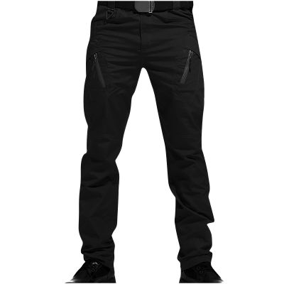 2023 Cargo Pants for Men Camo Pants for Men Causal Joggers Athletic Pants Loose Fit Twill Chino Multi Pockets Straight Sweatpants 2023 Mens Sweatpants with Pockets Black Cargo Pants Black 4X