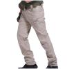 2023 Cargo Pants for Men Mens Cargo Pants Big and Tall Premium Twill Multi Pockets Cargo Pants for Men Belted Tactical Straight Sweatpants Men's Pants Dress Pants for Men Khaki 4X view 1