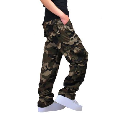 Muscularfit 2023 Cargo Pants for Men Camo Cargo Pants for Men 2023 Big and Tall Multi Pockets Loose Straight Sweatpants Outdoor Fashion Athletic Pants Hiking Pants for Men Mens Hiking Pants Green L