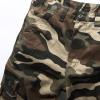 Muscularfit 2023 Cargo Pants for Men Camo Cargo Pants for Men 2023 Big and Tall Multi Pockets Loose Straight Sweatpants Outdoor Fashion Athletic Pants Hiking Pants for Men Mens Hiking Pants Green L view 3
