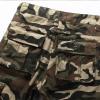 Muscularfit 2023 Cargo Pants for Men Camo Cargo Pants for Men 2023 Big and Tall Multi Pockets Loose Straight Sweatpants Outdoor Fashion Athletic Pants Hiking Pants for Men Mens Hiking Pants Green L view 4