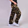2023 Cargo Pants for Men Camo Cargo Pants for Men 2023 Big and Tall Multi Pockets Loose Straight Sweatpants Outdoor Fashion Athletic Pants Mens Pants Wide Leg Sweatpants Camouflage L view 2