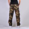 2023 Cargo Pants for Men Camo Cargo Pants for Men 2023 Big and Tall Multi Pockets Loose Straight Sweatpants Outdoor Fashion Athletic Pants Mens Pants Wide Leg Sweatpants Camouflage L view 3