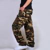 2023 Cargo Pants for Men Camo Cargo Pants for Men 2023 Big and Tall Multi Pockets Loose Straight Sweatpants Outdoor Fashion Athletic Pants Mens Pants Wide Leg Sweatpants Camouflage L view 4