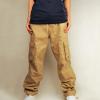 2023 Cargo Pants for Men Camo Cargo Pants for Men 2023 Big and Tall Multi Pockets Loose Straight Sweatpants Outdoor Fashion Athletic Pants Cargo Sweatpants Sweatpants for Men Khaki S view 3