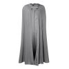 2025 Women Hooded Wool Blend Maxi Long Cape Poncho Maxi Cloak Coat Fall Winter Trench Coat Robe Gothic Plus Size Clothes view 3