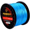 16 Strand PE Braided Fishing Line, 2000M(2187Yards), 40-300LB, Abrasion Resistant Superline, Thin Diameter, Zero Stretch,Blue,300LB/1.0mm view 1