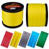 16 Strand PE Braided Fishing Line, 2000M(2187Yards), 40-300LB, Abrasion Resistant Superline, Thin Diameter, Zero Stretch,Blue,300LB/1.0mm view 2