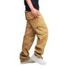 2023 Cargo Pants for Men Camo Cargo Pants for Men 2023 Big and Tall Multi Pockets Loose Straight Sweatpants Outdoor Fashion Athletic Pants Men Sweatpants Mens Khaki Pants Khaki 2X view 1