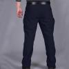 2023 Cargo Pants for Men Mens Pants Big and Tall Multi Pockets Buckle Zipper Cargo Pant Causal Loose Solid Sports Trousers Trendy Clothes Sweatpants for Men Men's Polo Shirts Navy 4X view 2