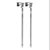 LEKI Bold Lite S Lightweight Aluminum Ski Poles for Alpine Skiing - Dark Anthracite-Black-Bright Red - 120 cm view 1