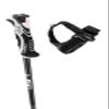 LEKI Bold Lite S Lightweight Aluminum Ski Poles for Alpine Skiing - Dark Anthracite-Black-Bright Red - 120 cm view 3