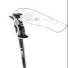 LEKI Bold Lite S Lightweight Aluminum Ski Poles for Alpine Skiing - Dark Anthracite-Black-Bright Red - 120 cm view 4