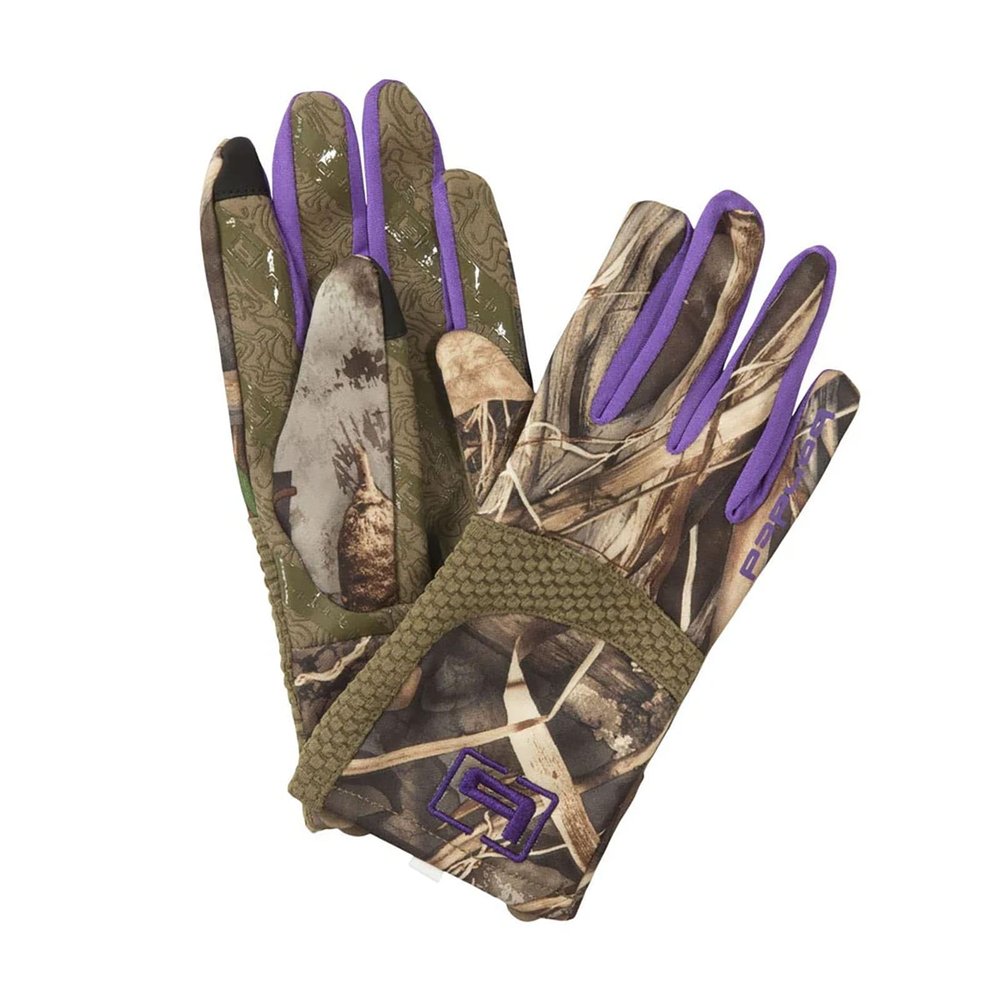 Banded Gear Women's Soft Shell Hunting Gloves (Small, Realtree Max-7)