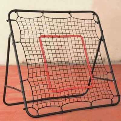 ESRADA Tennis Practice Rebounder Net Adjustable Tilt Rebound Net for Tennis and Pickleball Groundstroke Volleying Practice
