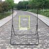 ESRADA Tennis Practice Rebounder Net Adjustable Tilt Rebound Net for Tennis and Pickleball Groundstroke Volleying Practice view 2