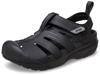 Crocs Men's Yukon Fisherman Sandal, Black, 12 view 1