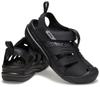 Crocs Men's Yukon Fisherman Sandal, Black, 12 view 2