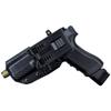 WHOLEGUNS-OWB Carbon Fiber Quick Detach IDPA - KYDEX Holster - Outside Waistband - Posi-Click Retention - 100% US Made (for Walther PDP 4.5''-Right Hand) view 2