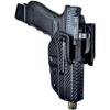 WHOLEGUNS-OWB Carbon Fiber Quick Detach IDPA - KYDEX Holster - Outside Waistband - Posi-Click Retention - 100% US Made (for Walther PDP 4.5''-Right Hand) view 4