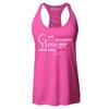 The Comeback is Always Stronger Than The Setback Breast Cancer Awareness Women's Racerback Tank Top XX-LargeHeather Fuchsia 0 view 1
