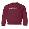 superhotapparel Music World Tour 2023 Year Of Renaissance Beyonce Youth Crewneck Sweatshirt (Maroon, Youth Small) view 1