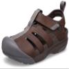 Crocs Men's Yukon Fisherman Sandal, Espresso, 9 view 1