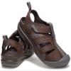 Crocs Men's Yukon Fisherman Sandal, Espresso, 9 view 2